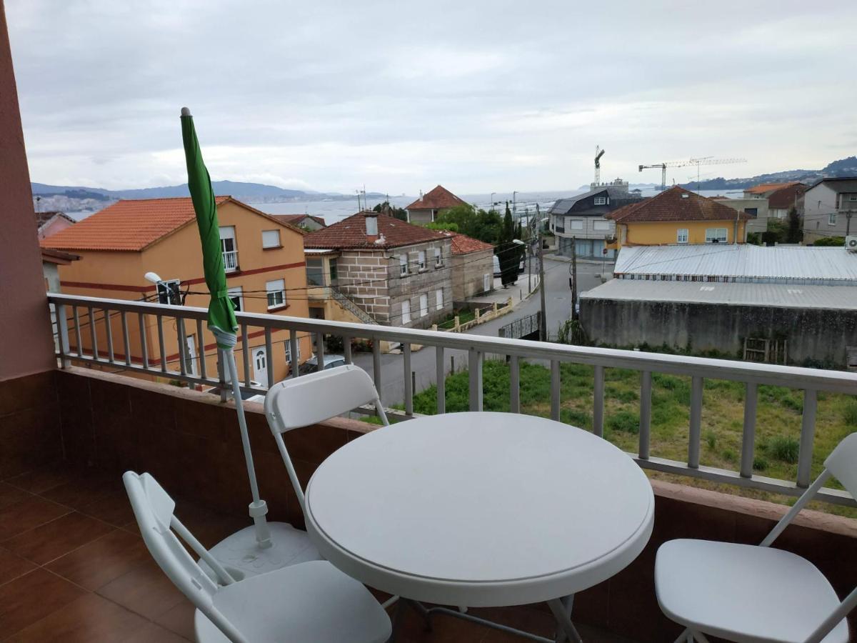 Moaña Amplio Apartamento Exterior Con Vistas A Islas Cies المظهر الخارجي الصورة